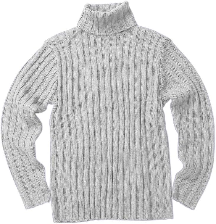 Men's Sweaters Turtleneck Cable Knitted Pullover Long Sleeve Slim Fit Chunky Casual Fall Winter Warm Cardigans