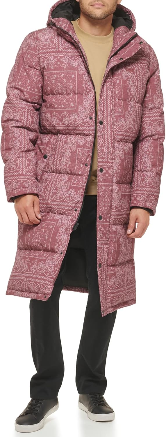 Men's  Extra Long Parka Jacket