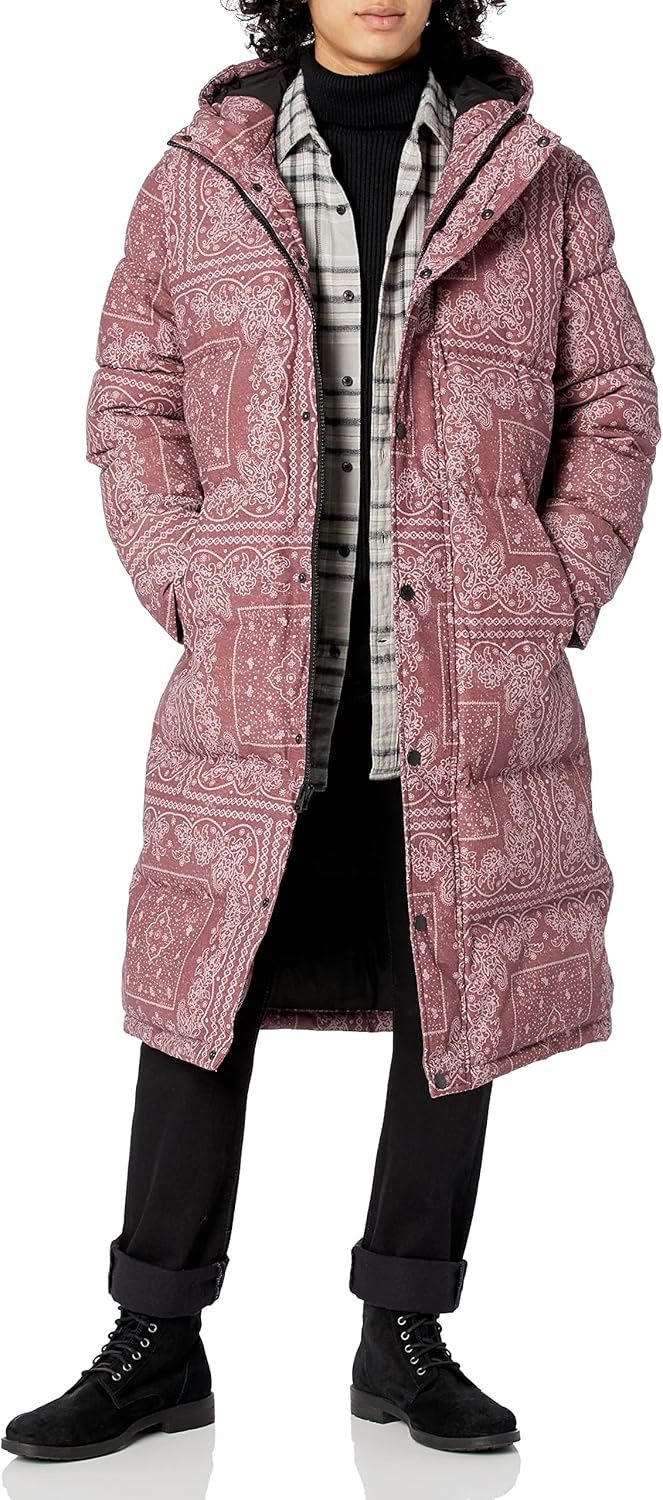 Men's  Extra Long Parka Jacket